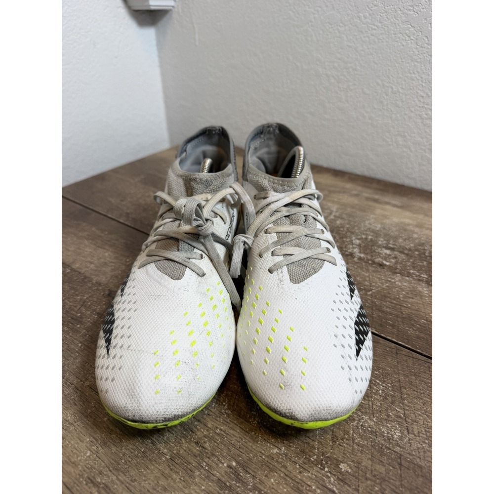 Adidas Predator Accuracy .3 FG White Lucid Lemon GZ0024 Mens Size 10 Soccer - Picture 3 of 7